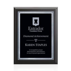 Merano Plaque - Silver
