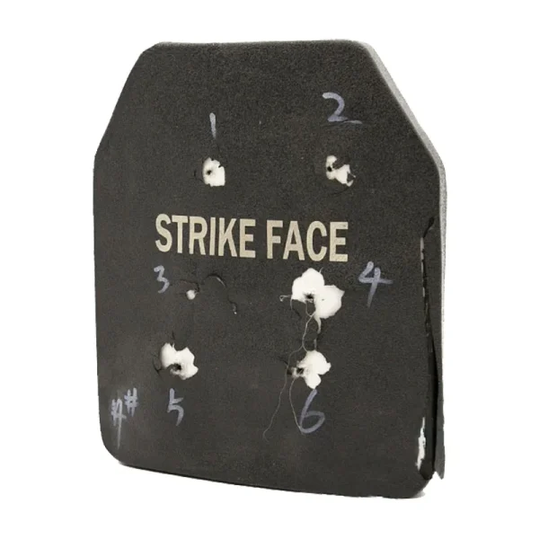 10" x 12" NIJ Level IV Body Armor Plates Alumina + PE Ceramic Composite
