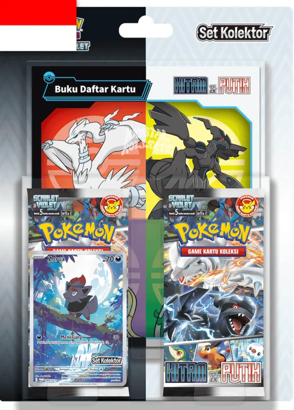 Black & White (Hitam & Putih) - Pokemon Blister - Indonesian