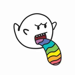 Gay Boo Sticker