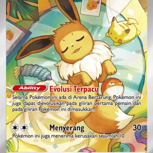 Eevee AR - Festival Terastal ex Pokemon Promo Card - Indonesian